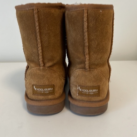 Kids Kookaburra By Ugg’s “Koola” Short Boot In Chestnut Size 2. - Picture 3 of 12